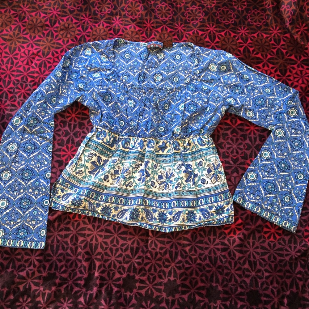 Boho Bell Sleeve Top